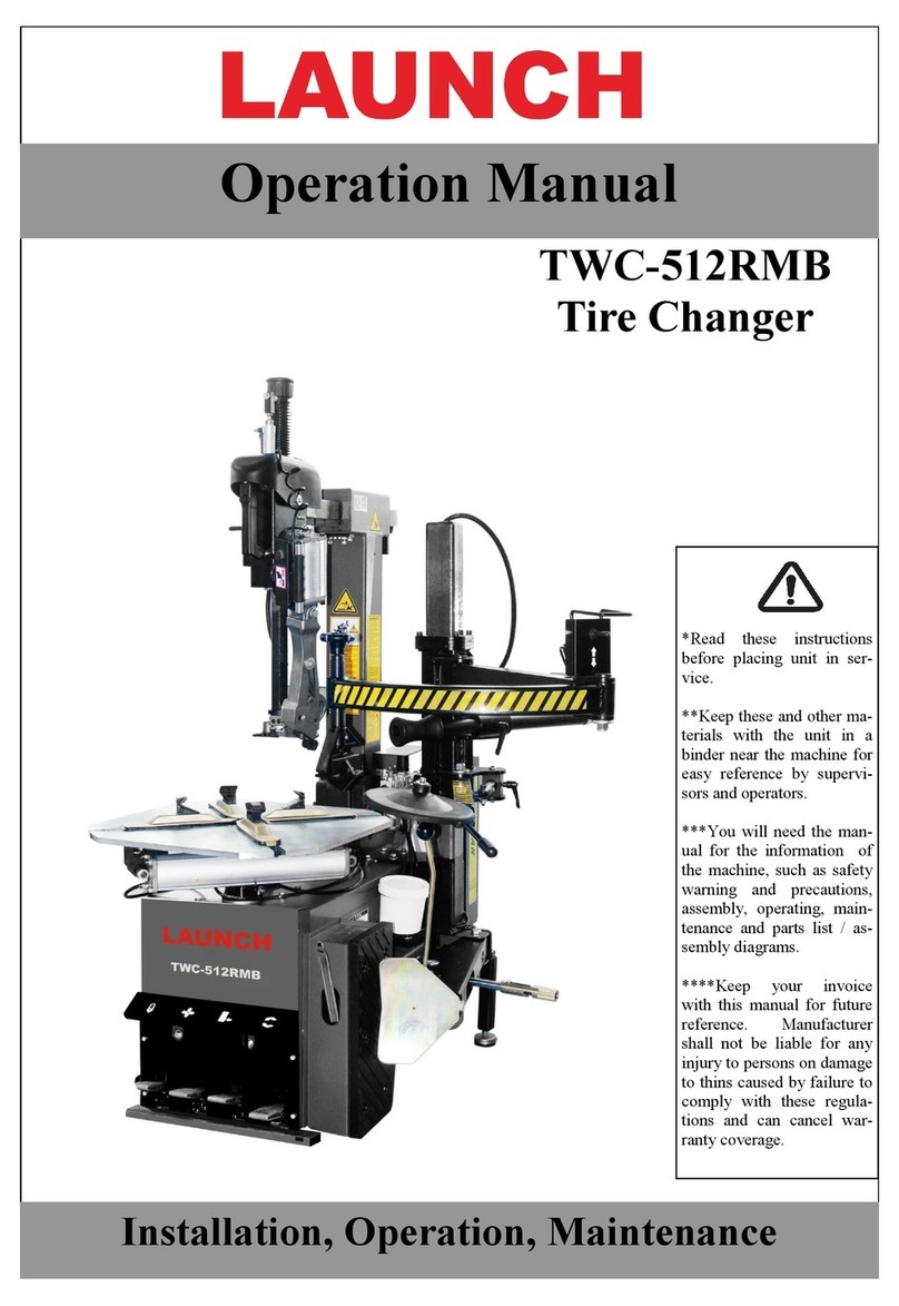 Launch TWC-512RMB User manual
