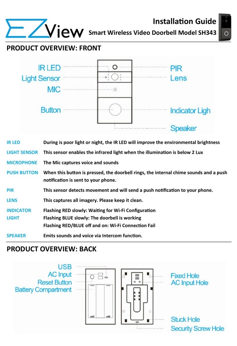 EZView SH343 installation guide