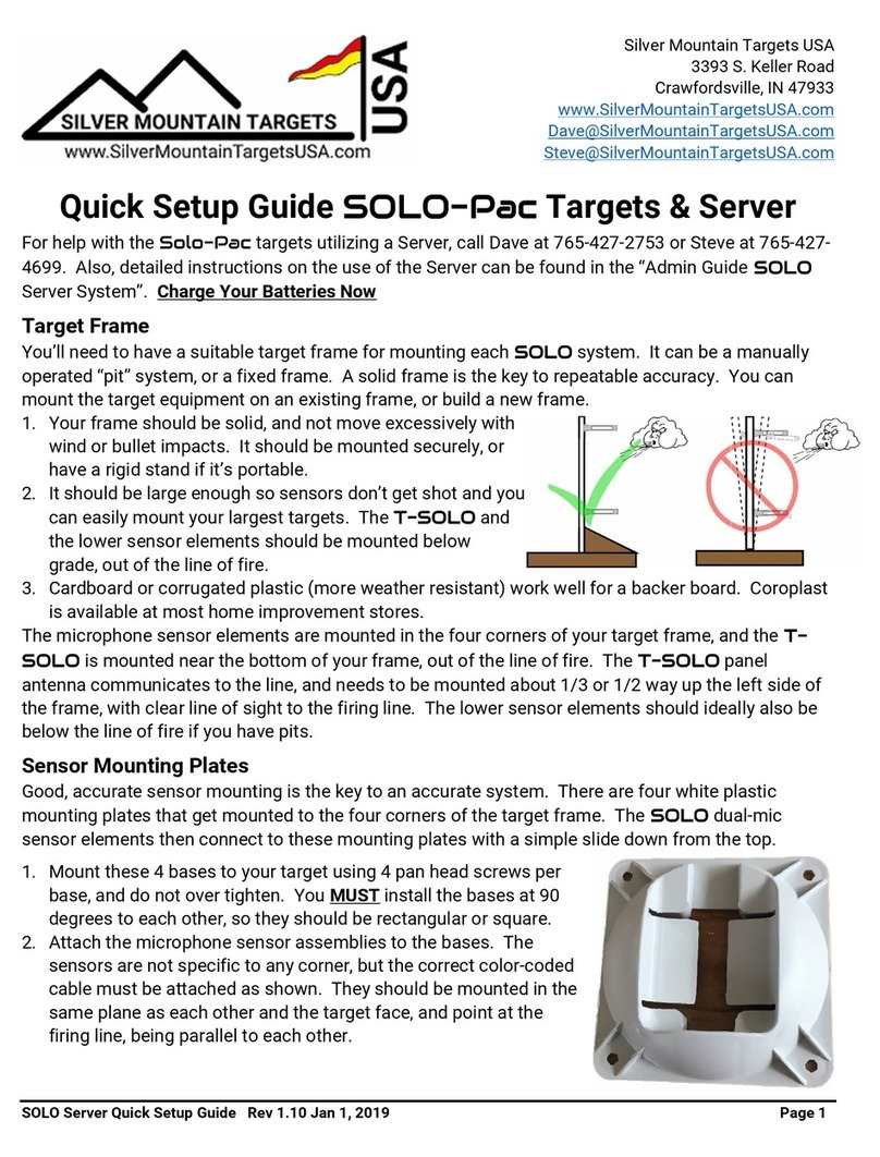 Silver Mountain Target T-SOLO Quick setup guide