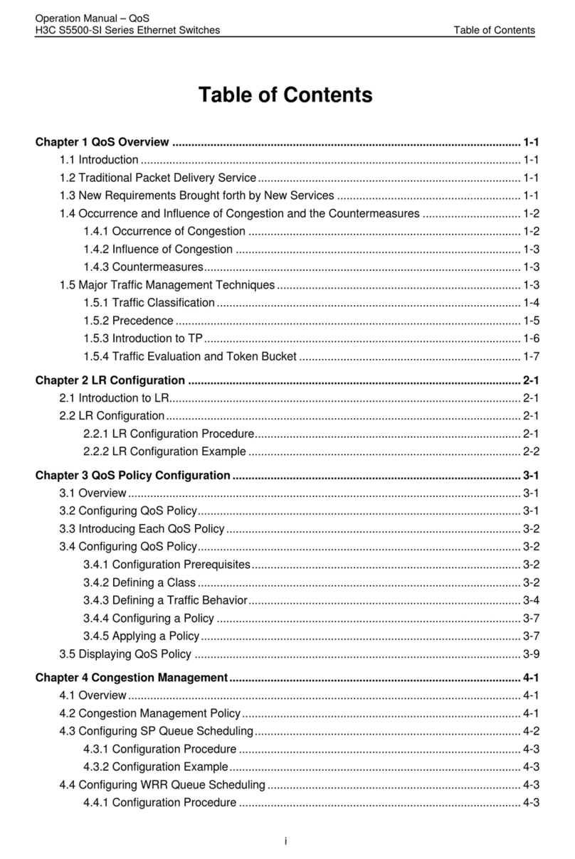H3C S5500-SI Series Operation manual