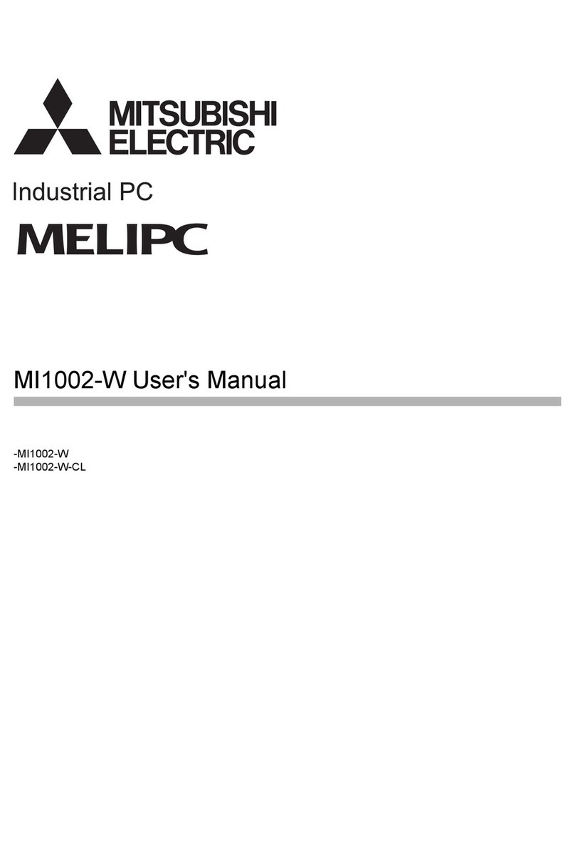 Mitsubishi Electric MELIPC MI1002-W-CL user manual