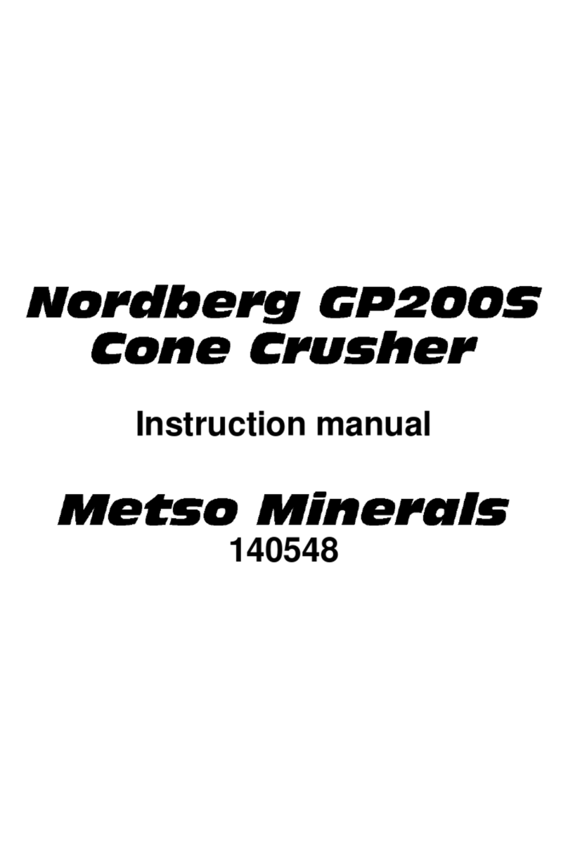 Metso Nordberg GP200S instruction manual