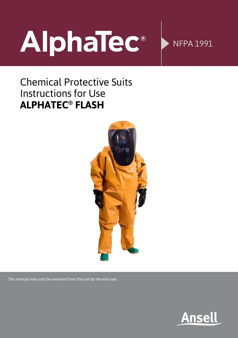 Ansell ALPHATEC FLASH User manual
