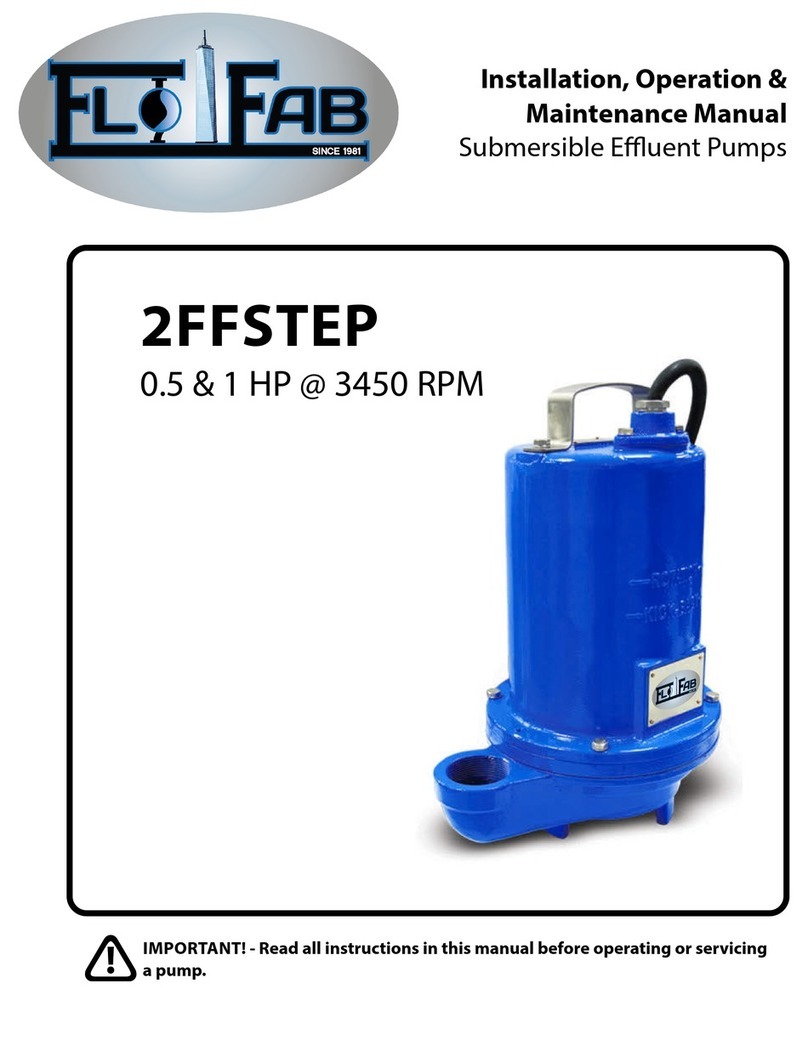 Flofab 2FFSTEP Instruction manual Flofab 2FFSTEP Instruction manual