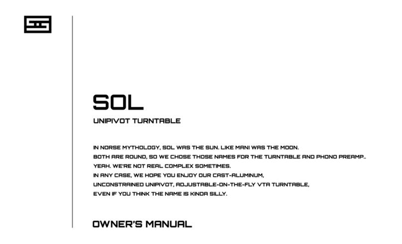 Schiit SOL owner's manual