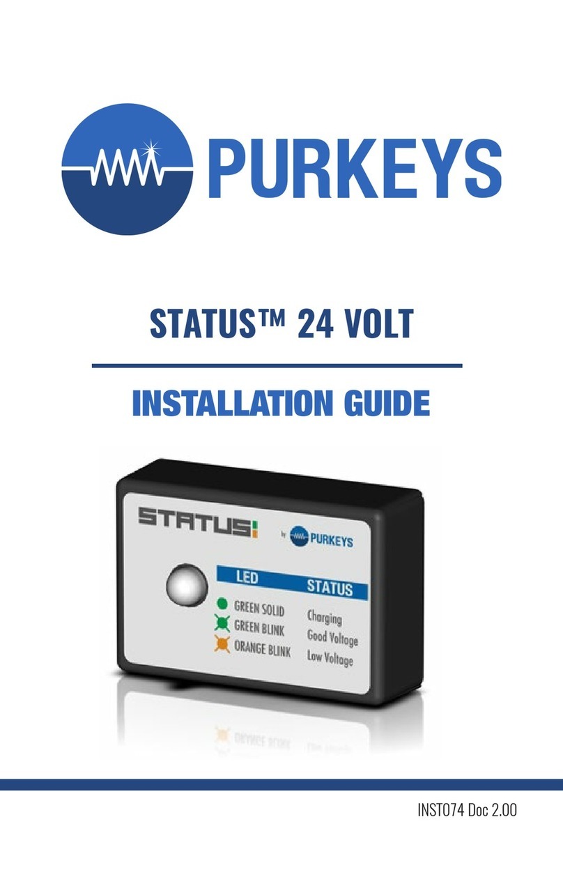 Purkeys STATUS 45 VOLT installation guide
