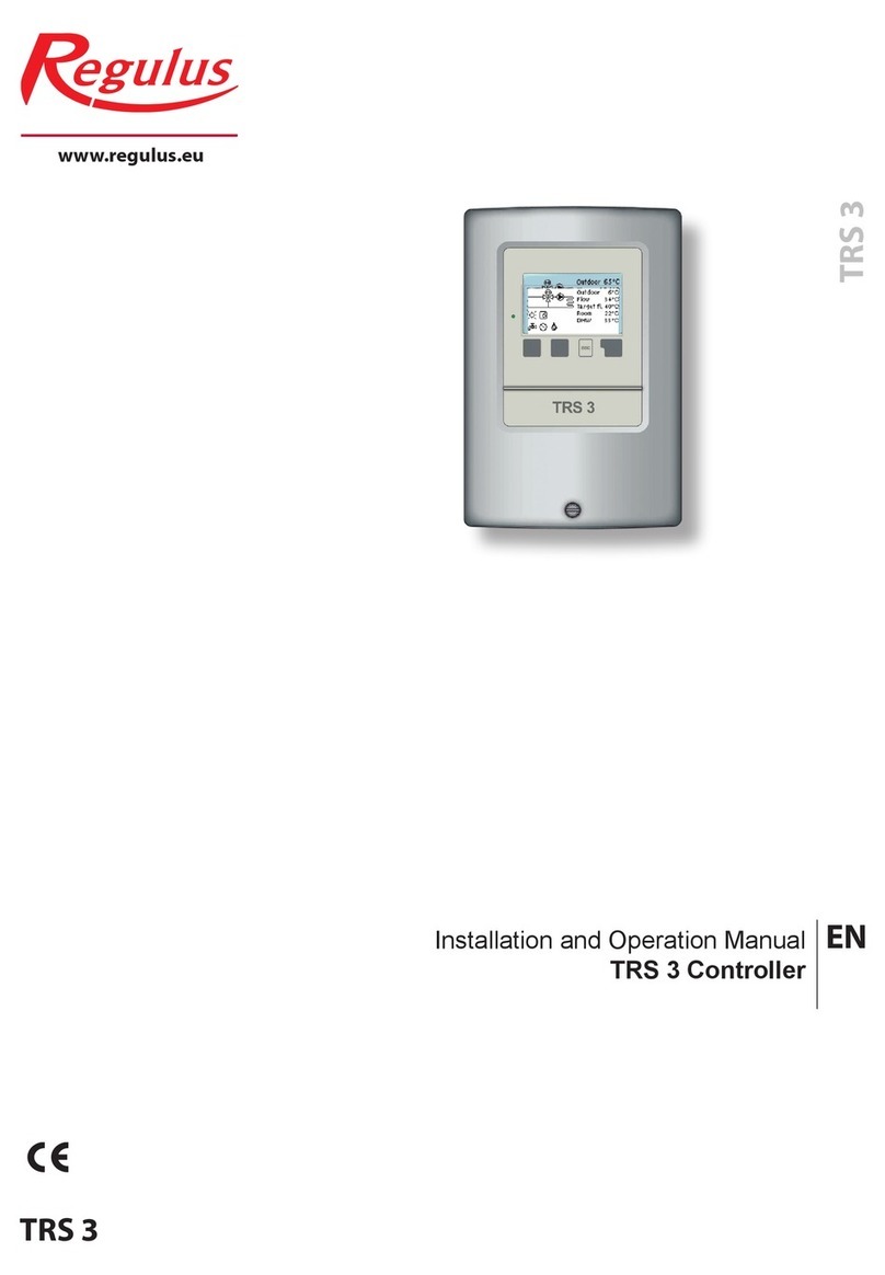 Regulus TRS 3 User manual