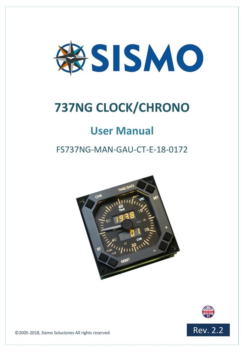 Sismo 737NG user manual