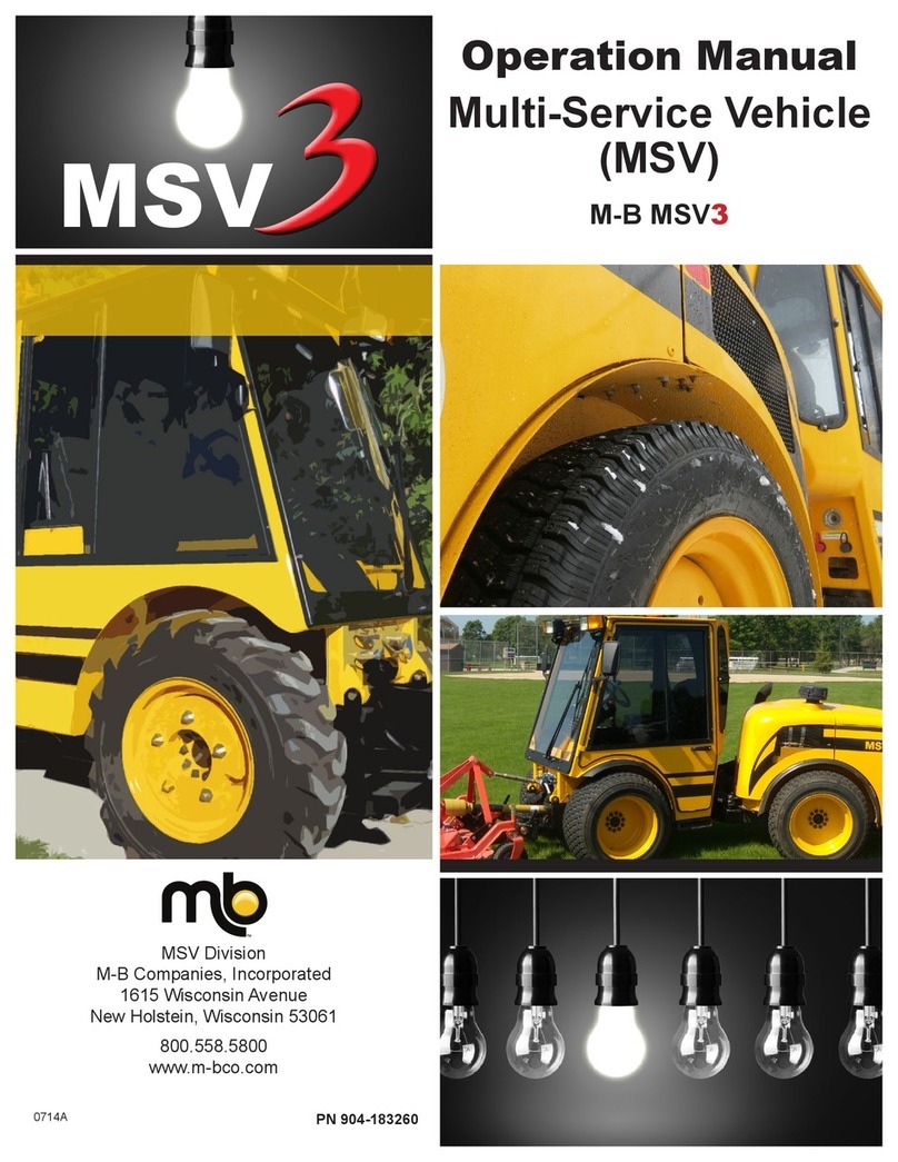 M-B MSV3 User manual