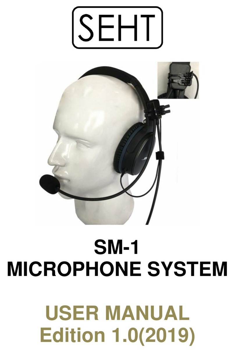 Seht SM-1 user manual