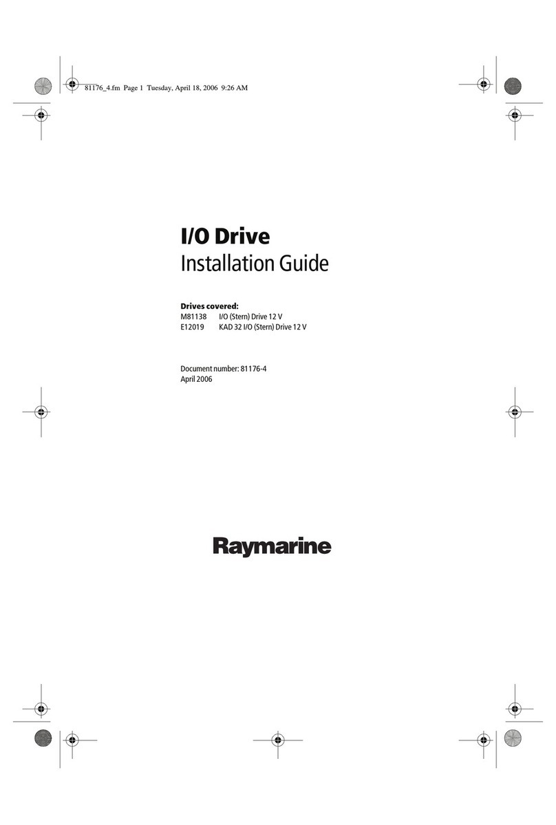 Raymarine M81138 installation guide Raymarine M81138 installation guide