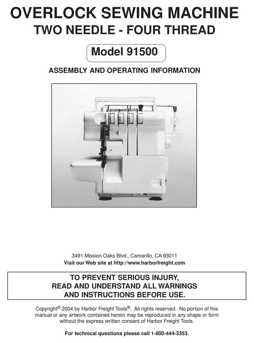 Harbor Freight Tools 91500 User manual
