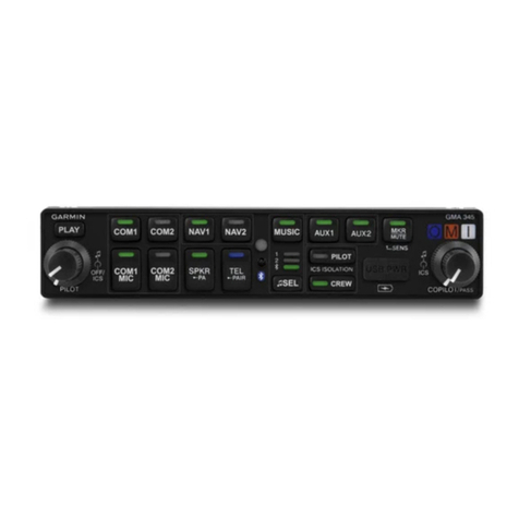 Garmin GMA 345 pilot's guide Garmin GMA 345 pilot's guide