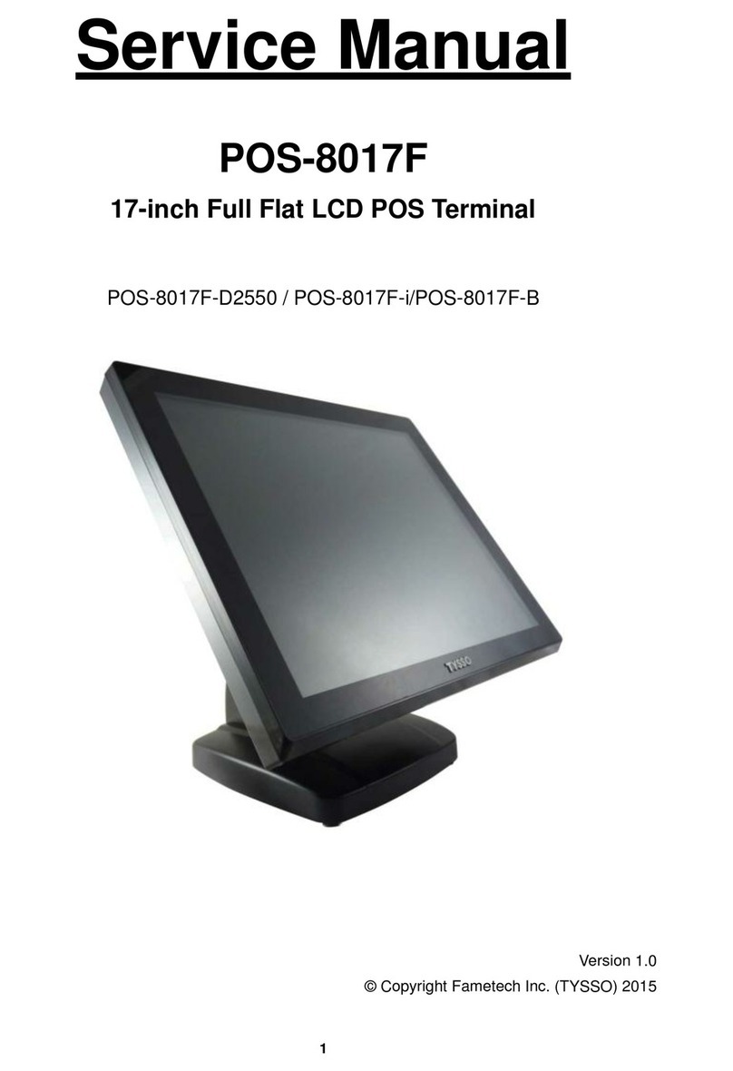 Tysso POS-8017F Series User manual