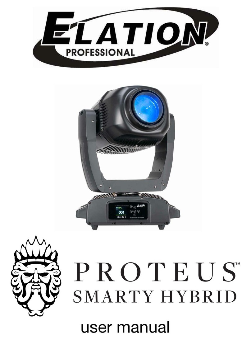 Elation Proteus Smarty Hybrid user manual
