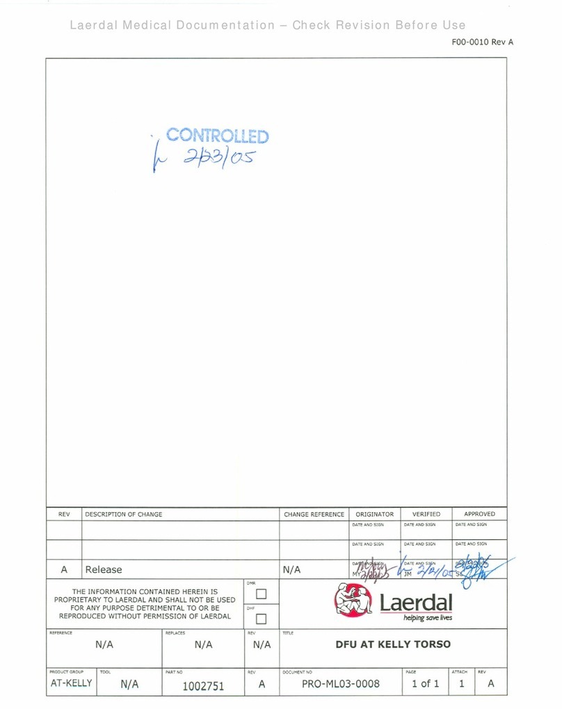 laerdal AT Kelly Torso Directions for use