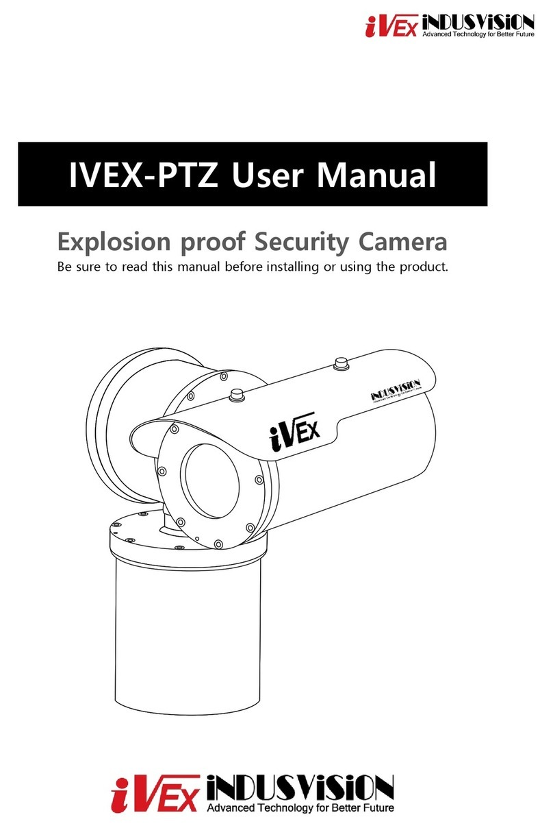 iVex Indusvision IVEX-PTZ Series User manual
