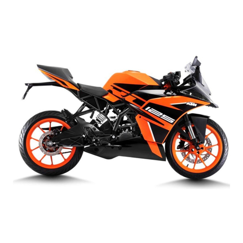 KTM RC 125 2019 User manual
