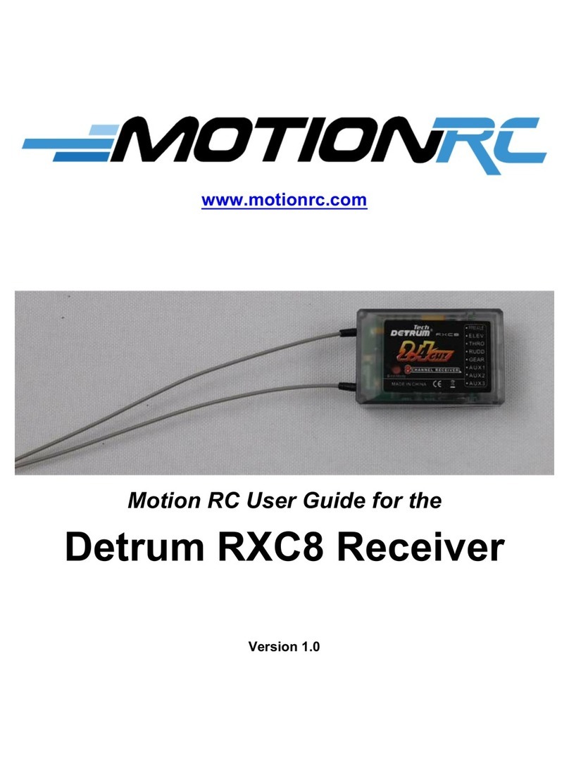 MotionRC Detrum RXC8 user guide