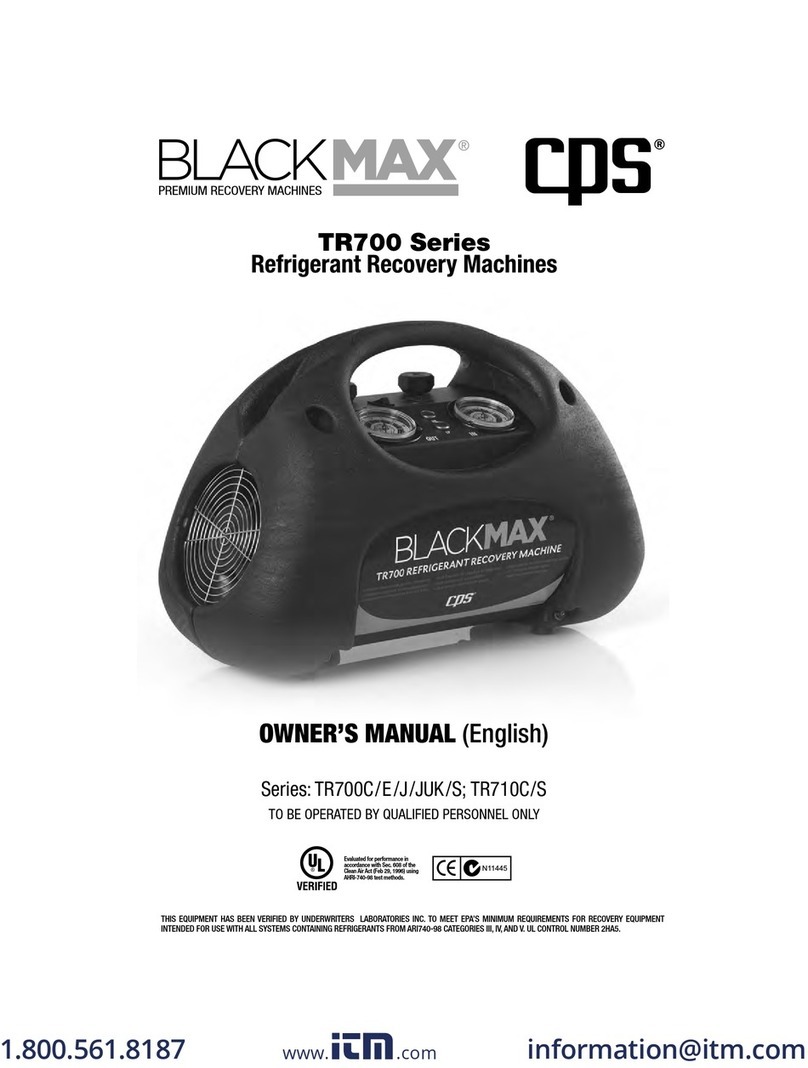 CPS BlackMax TR700C owner's manual
