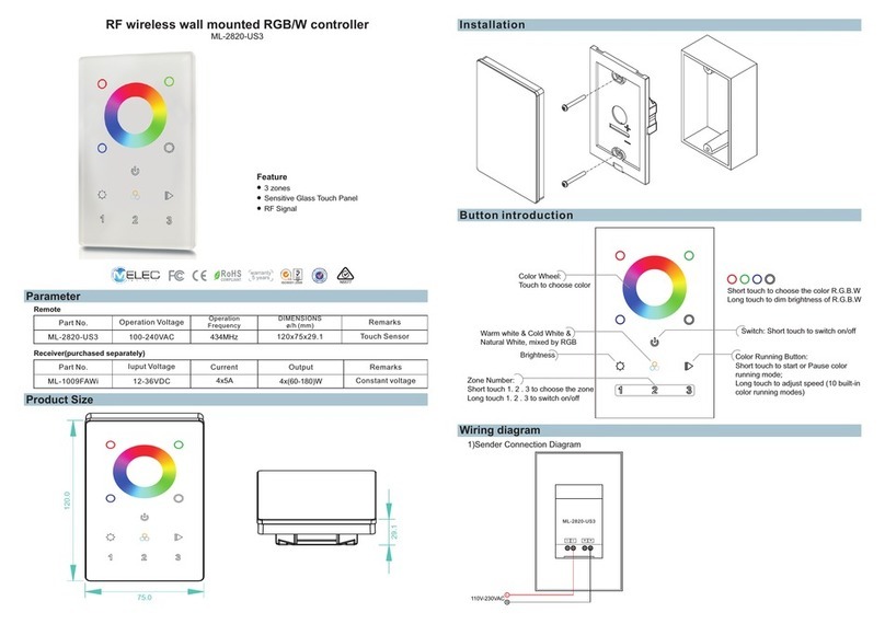 M-Elec ML-2820-US3 User manual
