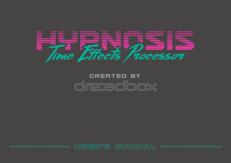 Dreadbox Hypnosis user manual