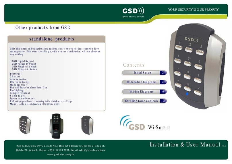 GSD Wi-Smart Installation & user manual