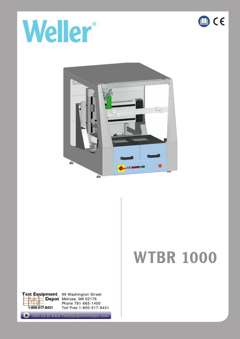 Weller WTBR 1000 manual