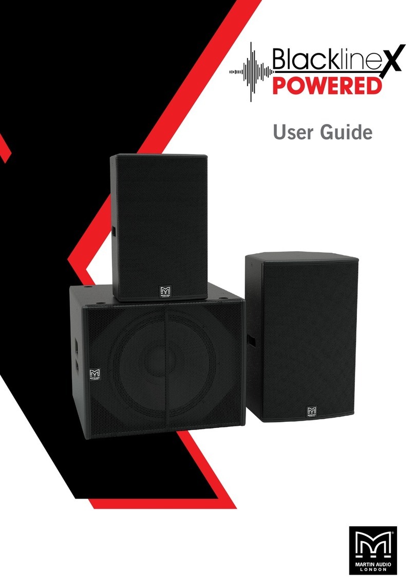 Martin Audio BlacklineX Powered XP12 user guide