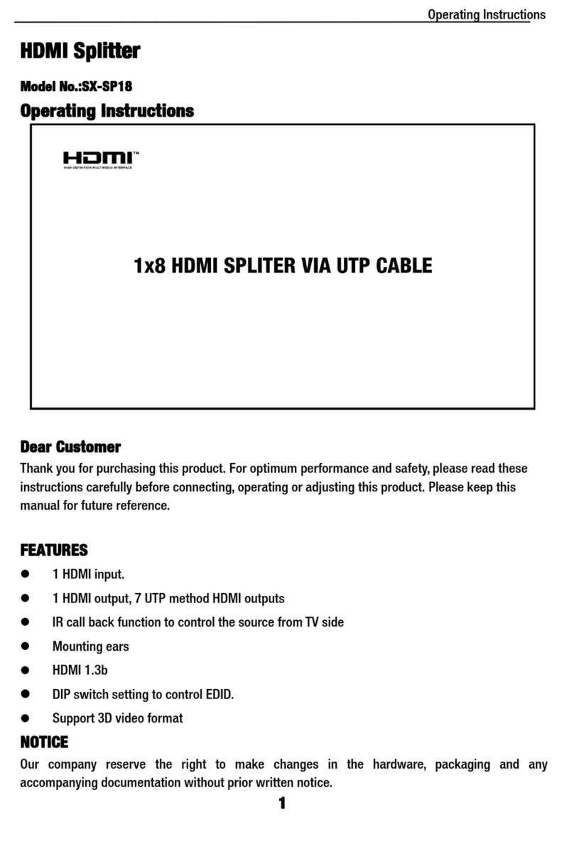 Shenzhen Shunxun Electronics SX-SP18 operating instructions Shenzhen Shunxun Electronics SX-SP18 operating instructions