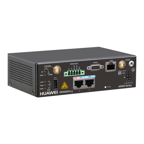 Huawei AR502 Series User manual