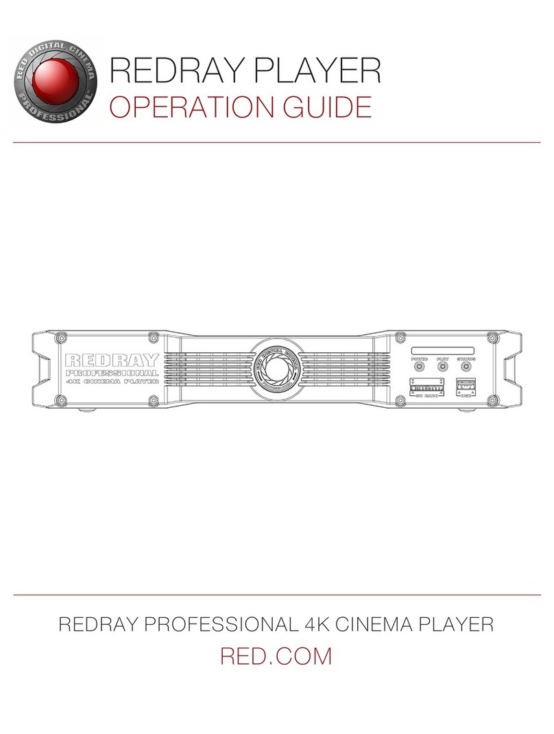 Red Digital Cinema REDRAY Operation guide Red Digital Cinema REDRAY Operation guide