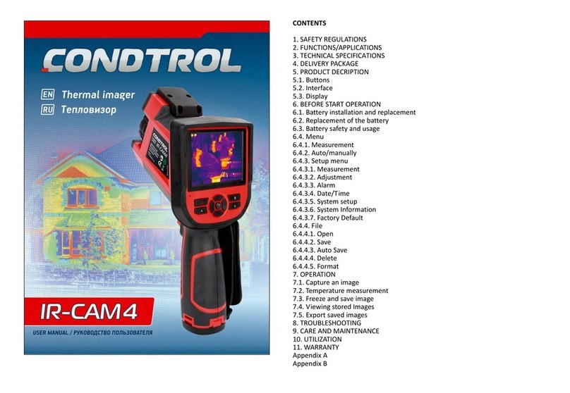CONDTROL IR-CAM4 user manual
