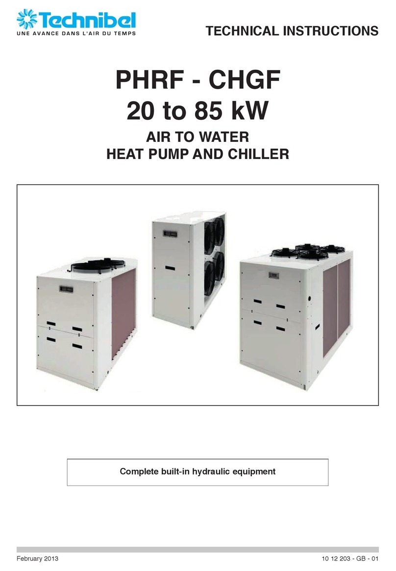 Technibel CHGF Series Owner's manual Technibel CHGF Series Owner's manual