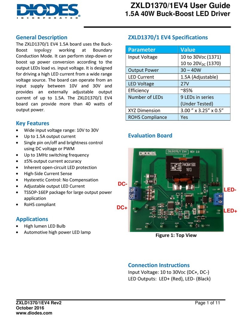 Diodes ZXLD1370 EV4 user guide