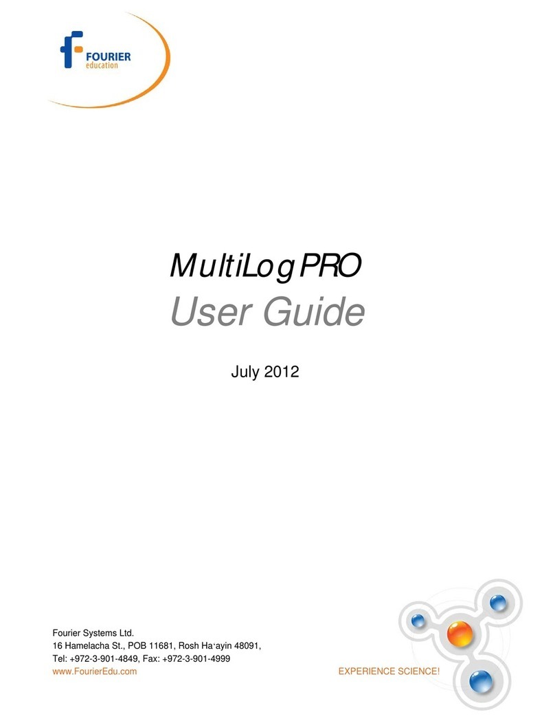 Fourier MultiLogPRO user guide Fourier MultiLogPRO user guide