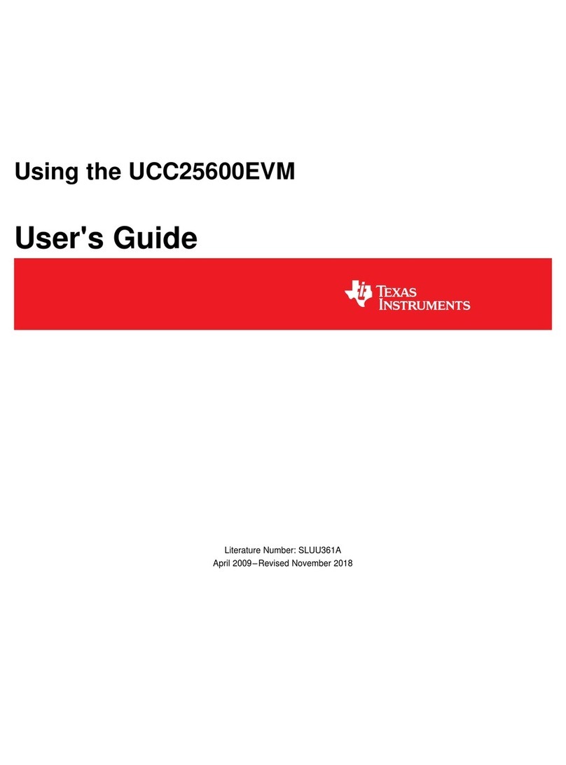 Texas Instruments UCC25600EVM User manual