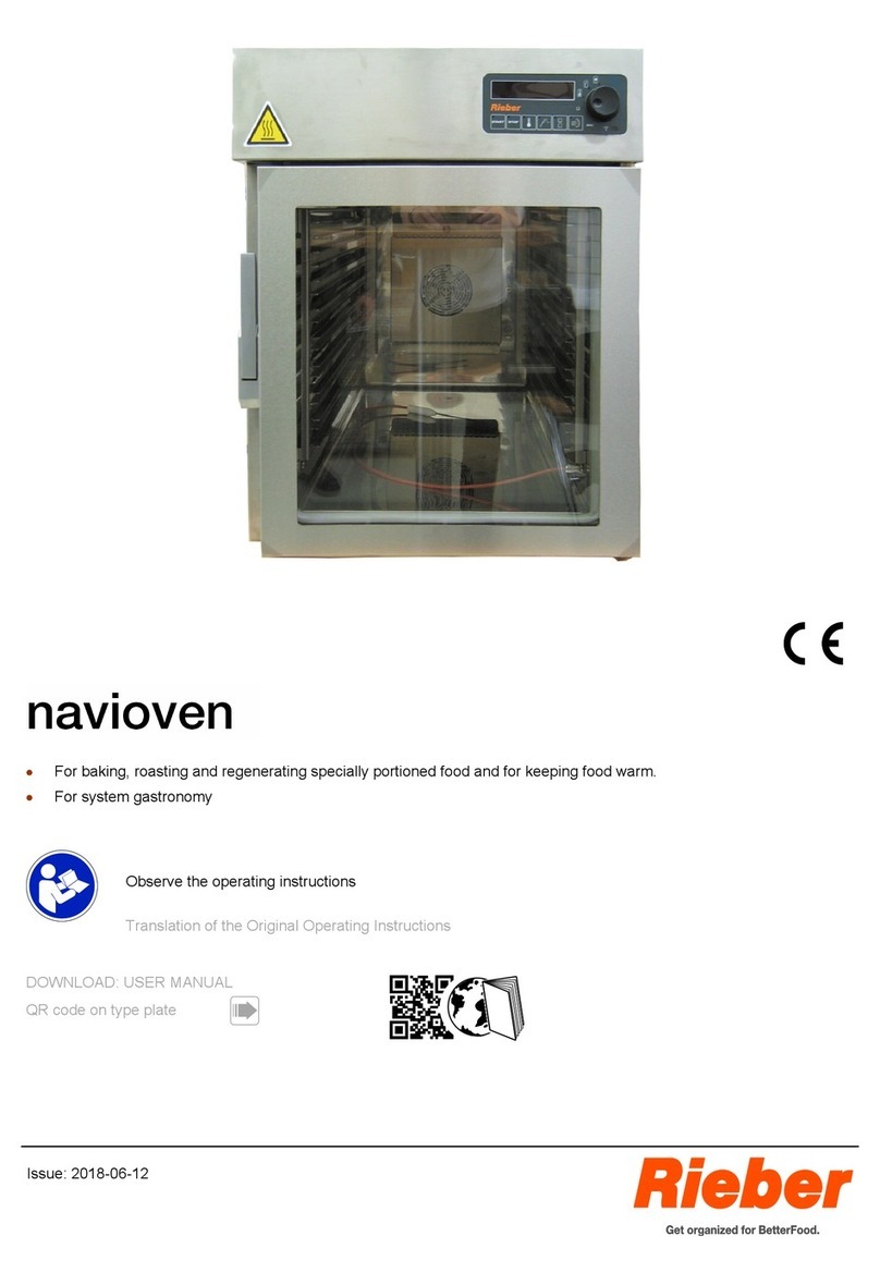 Rieber navioven operating instructions Rieber navioven operating instructions