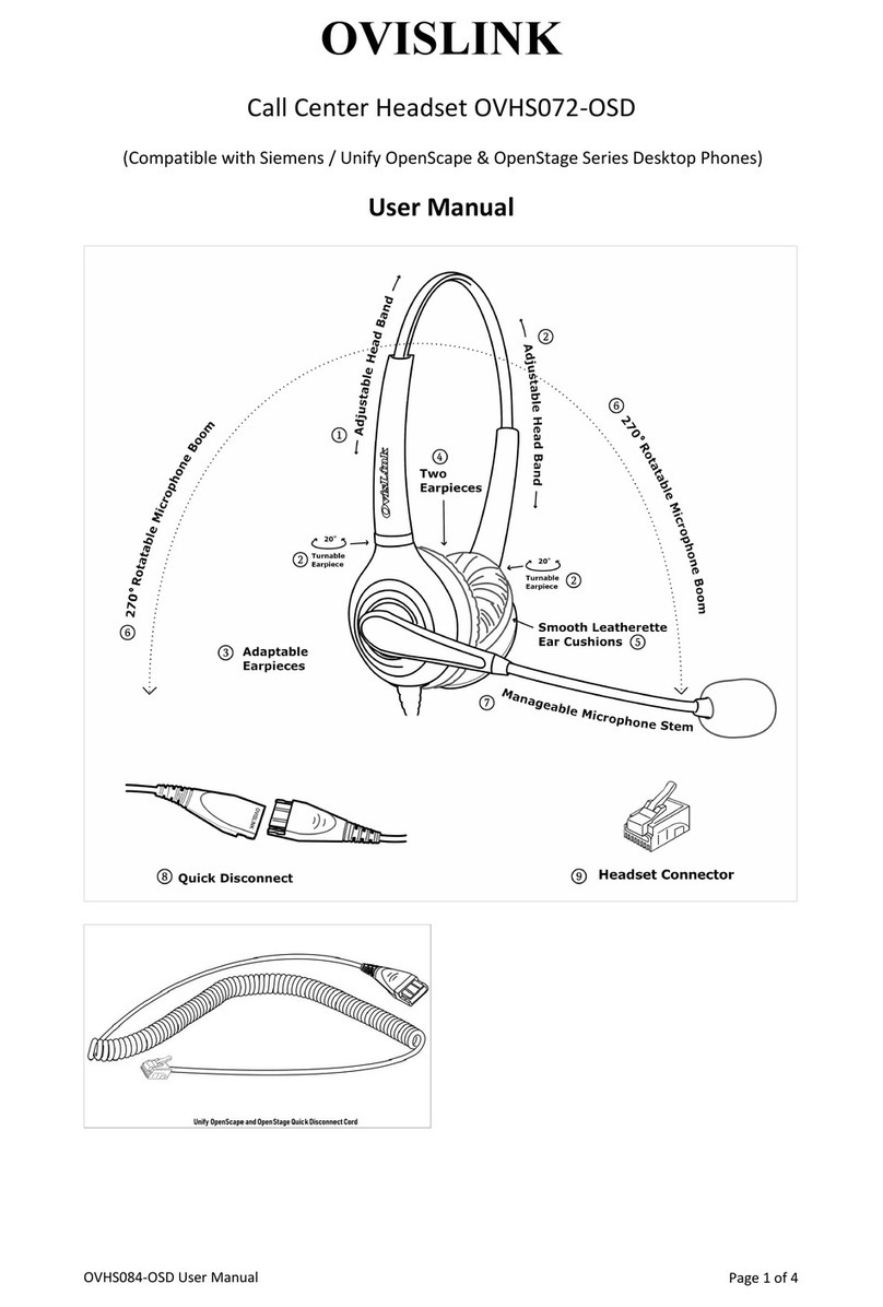 Ovislink OVHS072-OSD user manual