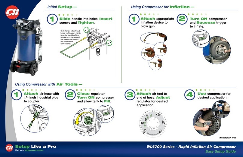 Campbell Hausfeld WL6700 Series Easy setup guide
