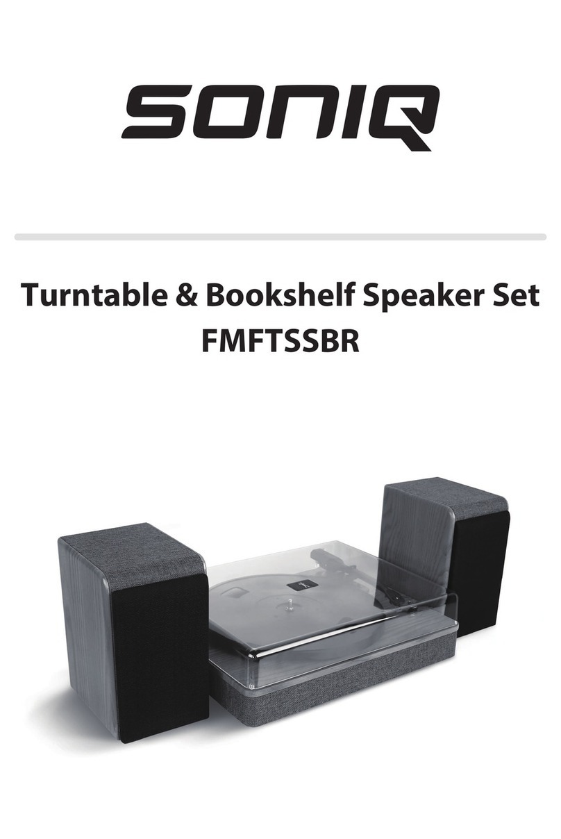 SONIQ FMFTSSBR user manual