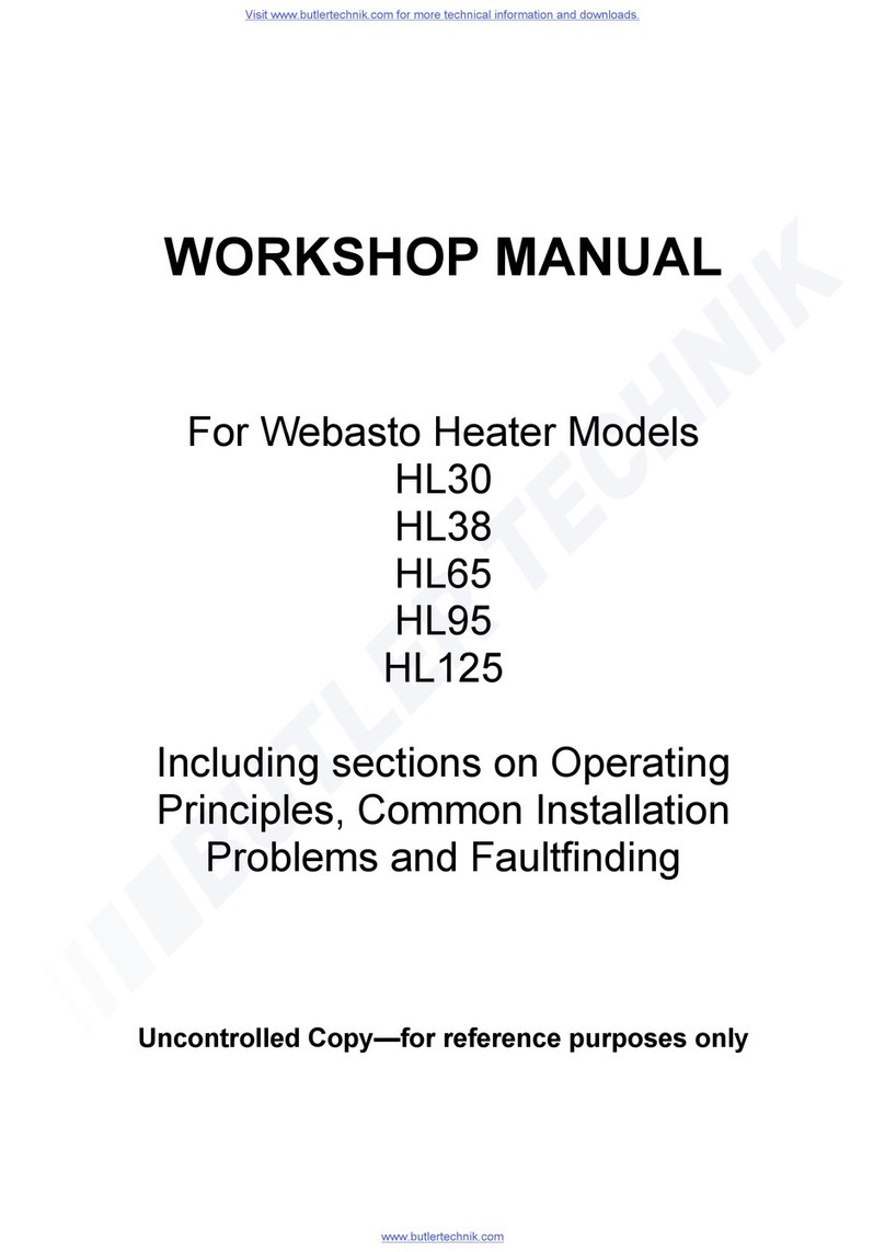 Webasto HL30 Instruction manual Webasto HL30 Instruction manual