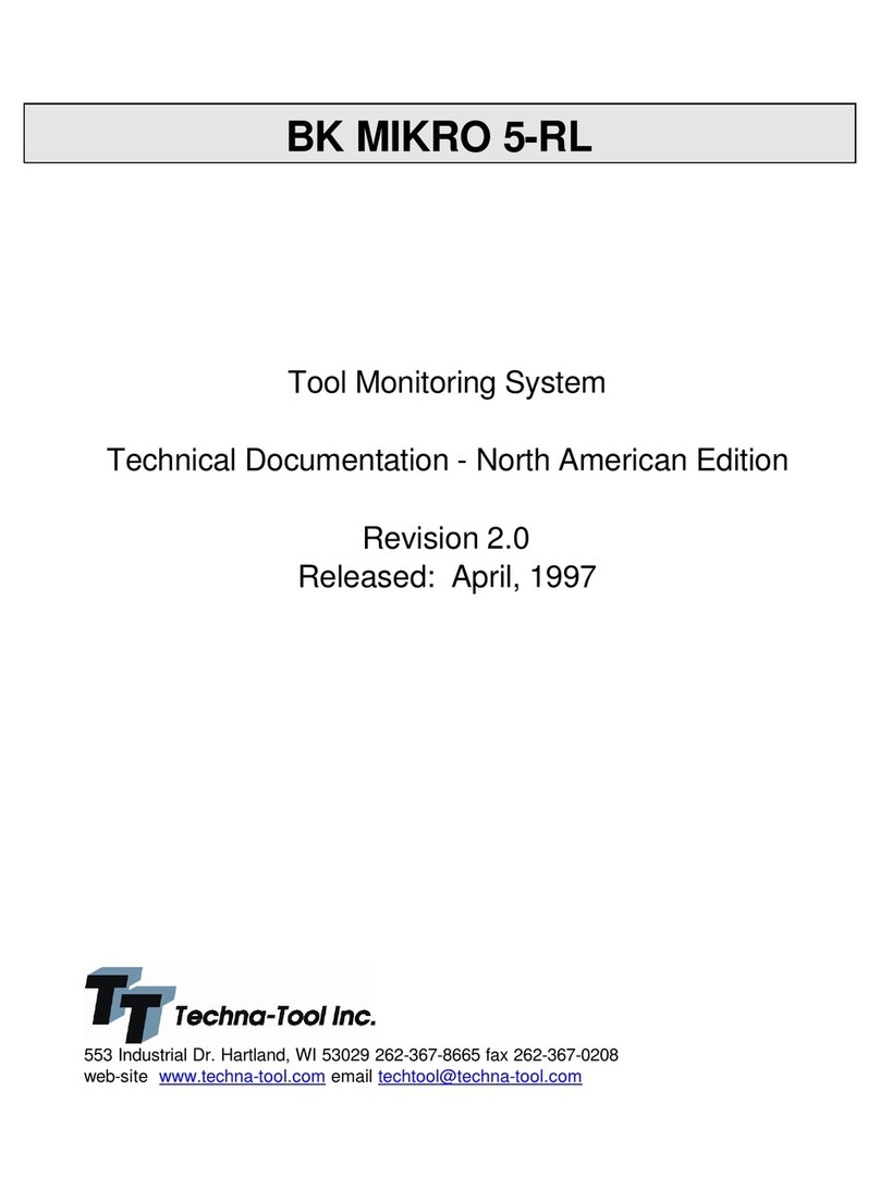 Techna-Tool BK MIKRO 5-RL Technical documentation