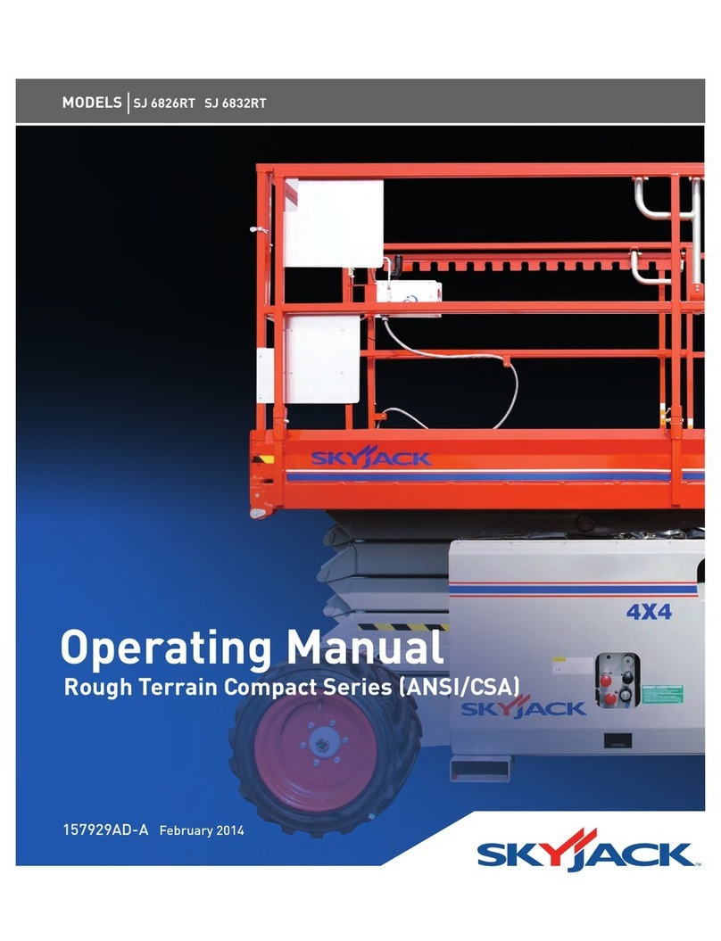Skyjack SJ 6826RT User manual