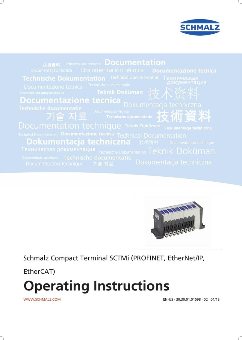 Schmalz SCTMi Series operating instructions