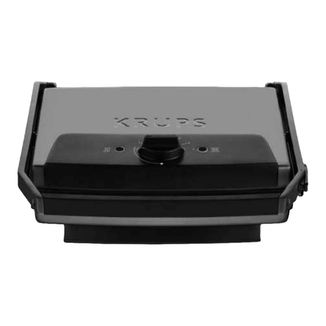 Krups PANINI & GRILL PG70 Series manual