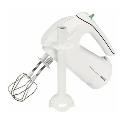 Krups 3 mix 6000 XL Edition manual