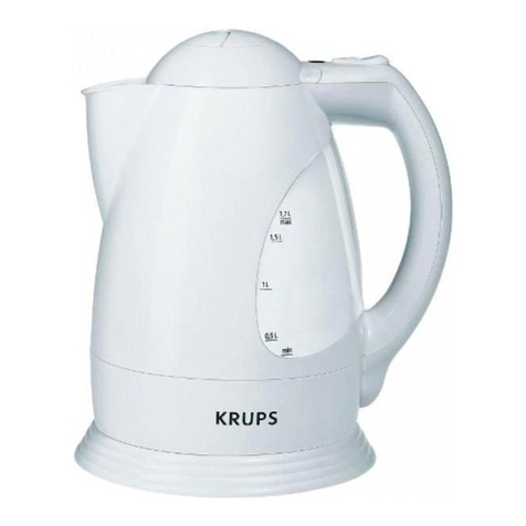 Krups AQUACONTROL PLUS FLA141 User manual
