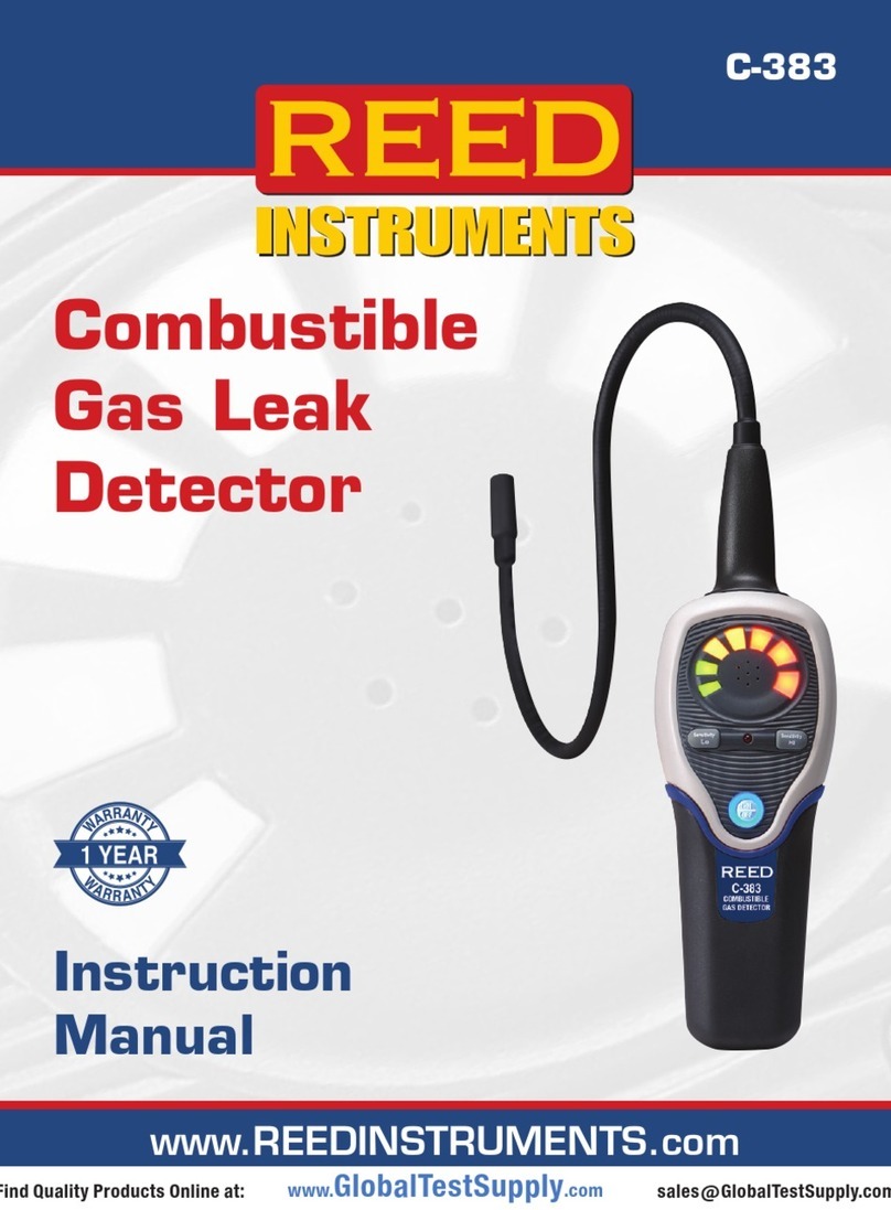 Reed Instruments C-383 instruction manual