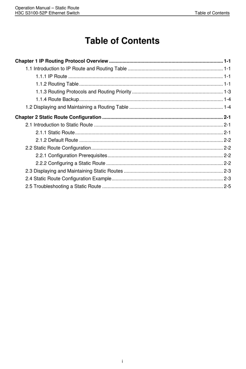 H3C S3100-52P User manual